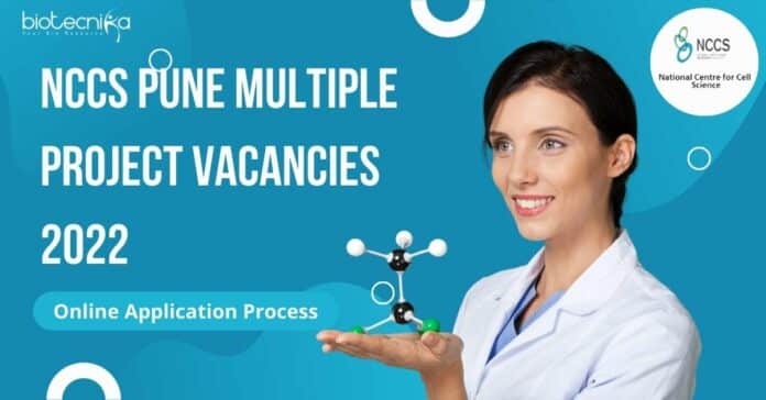 NCCS Pune 2022 Vacancies
