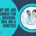 NIANP SRF Job Openings