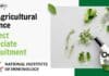 NII Agricultural Science Project Associate Recruitment, Applications Invited NII Agricultural Science Project