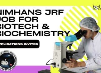 NIMHANS JRF Job Opening