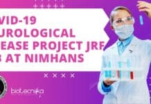 COVID-19 Neurological Disease Project JRF Job at NIMHANS, Attend Walk-In NIMHANS Project Vacancy 2022
