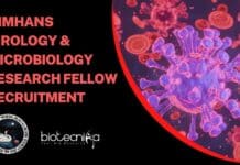NIMHANS Virology & Microbiology Research Fellow Recruitment NIMHANS Virology & Microbiology