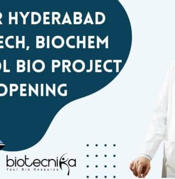 NIPER Hyderabad Biotech