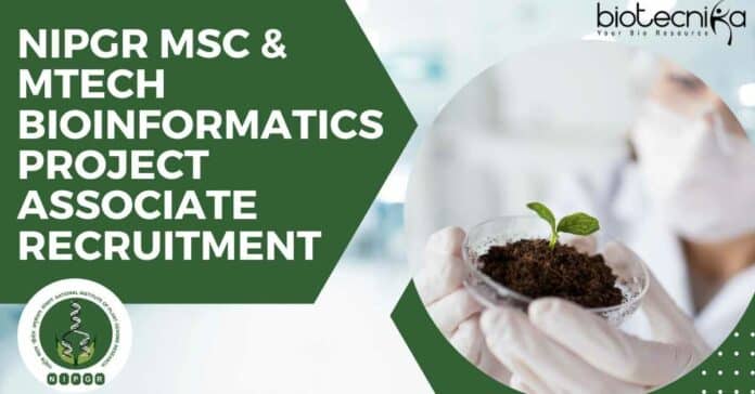 NIPGR Bioinformatics Project Job