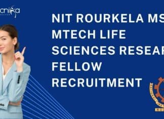 NIT Rourkela Job Opening