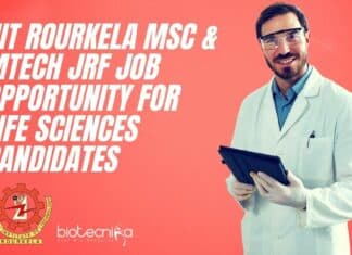 NIT Rourkela Job Vacancy