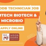 Govt NDDB Vacancy For Biotech, Microbiology For MSc & MTech