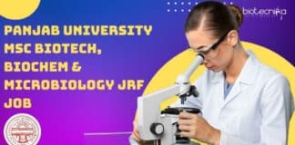 Panjab University JRF Vacancy