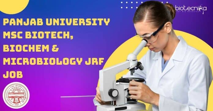 Panjab University JRF Vacancy
