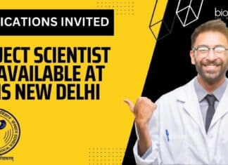 Project Scientist Job Available