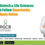 RGCB MSc Biotech & Life Sciences Research Fellow Opportunity, Apply Online RGCB Vacancy Latest