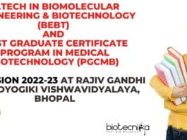 RGPV Admissions 2022-23 Latest