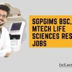 SGPGIMS Job Openings 2022