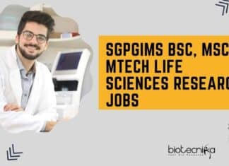 SGPGIMS Job Openings 2022