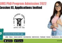 SGPGIMS PhD Program Admission 2022 (Session II), Applications Invited SGPGIMS PhD Admission 2022