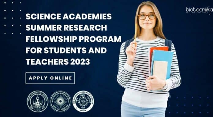 SRFP 2023 - Summer Research Fellowship Program 2023