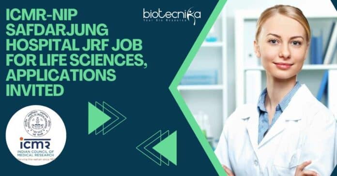 Safdarjung Hospital JRF Job