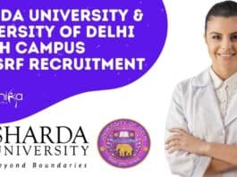 Sharda University Research Job