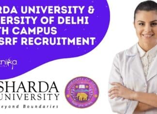 Sharda University Research Job