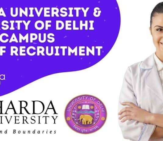 Sharda University Research Job