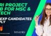 TERI Project Job For MSc & MTech – 0-2 Exp Candidates Apply TERI Project Job