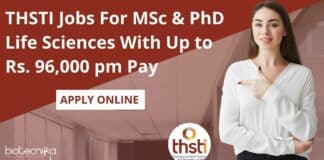 THSTI Jobs Latest 2022