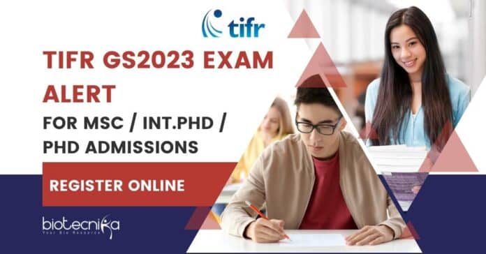 TIFR GS2023 Exam Alert