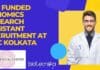 TCS Funded Genomics Research Assistant Recruitment at TMC Kolkata TMC Kolkata Job Opening