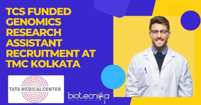 TMC Kolkata Job Opening