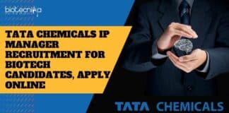 Tata Chemicals IP Manager