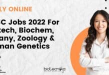 UPSC Jobs 2022 For Biotech, Biochem, Botany, Zoology & Human Genetics – Apply Online UPSC Jobs 2022 Notification