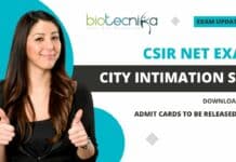 CSIR 2022 Exam Date