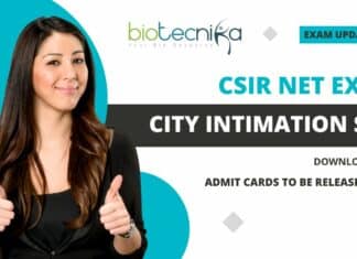 CSIR 2022 Exam Date