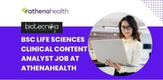 athenahealth life sciences job