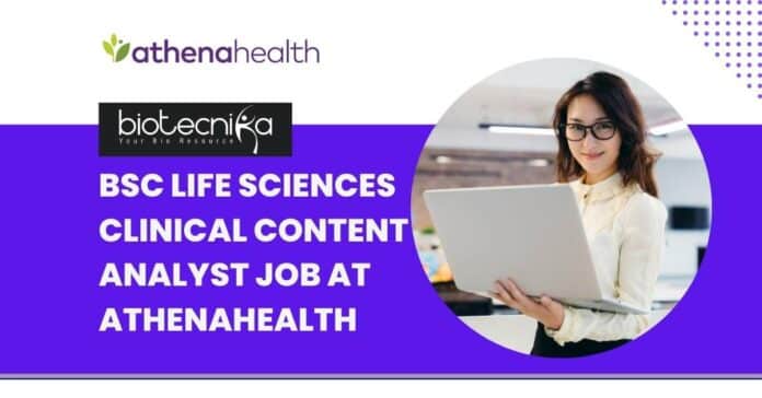 athenahealth life sciences job