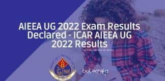 AIEEA UG 2022 Results