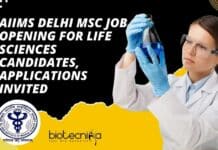 AIIMS Delhi MSc Job Opening For Life Sciences Candidates, Applications Invited AIIMS Job Vacancy 2022
