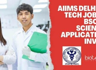 AIIMS Lab Tech Job 2022