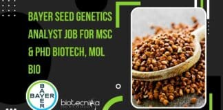 Bayer Seed Genetics Analyst