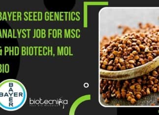Bayer Seed Genetics Analyst