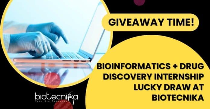 Bioinformatics Drug Discovery Internship Biotecnika