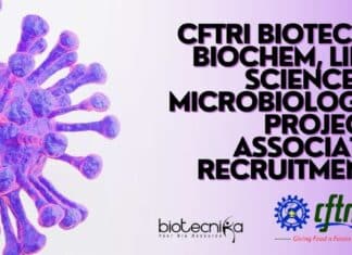 CFTRI Associate Job Opening