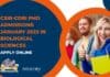 CSIR-CDRI PhD Admissions January 2023 In Biological Sciences, Apply Online CSIR-CDRI PhD Admissions 2023
