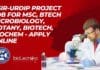 CSIR-URDIP Project Job For MSc, BTech Microbiology, Botany, Biotech, Biochem – Apply Online CSIR-URDIP Project Job