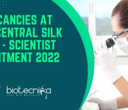 Central Silk Board Jobs