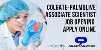 Colgate-Palmolive Associate Scientist