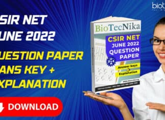 CSIR 2022 Question Paper