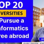 Top 20 Universities To Pursue Bioinformatics Degree Abroad Top 20 Bioinformatics Universities Abroad