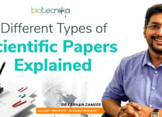 Different Types of Scientific Papers