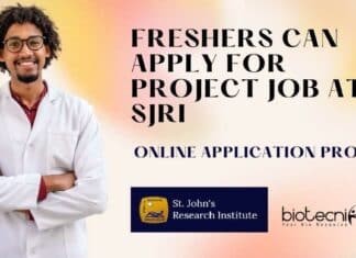 Freshers Microbiology Project Job